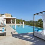 Cana Delfina – ‘Located high on a hillside overlooking San Carlos, Santa Eulalia and the sparkling Mediterranean beyond.’